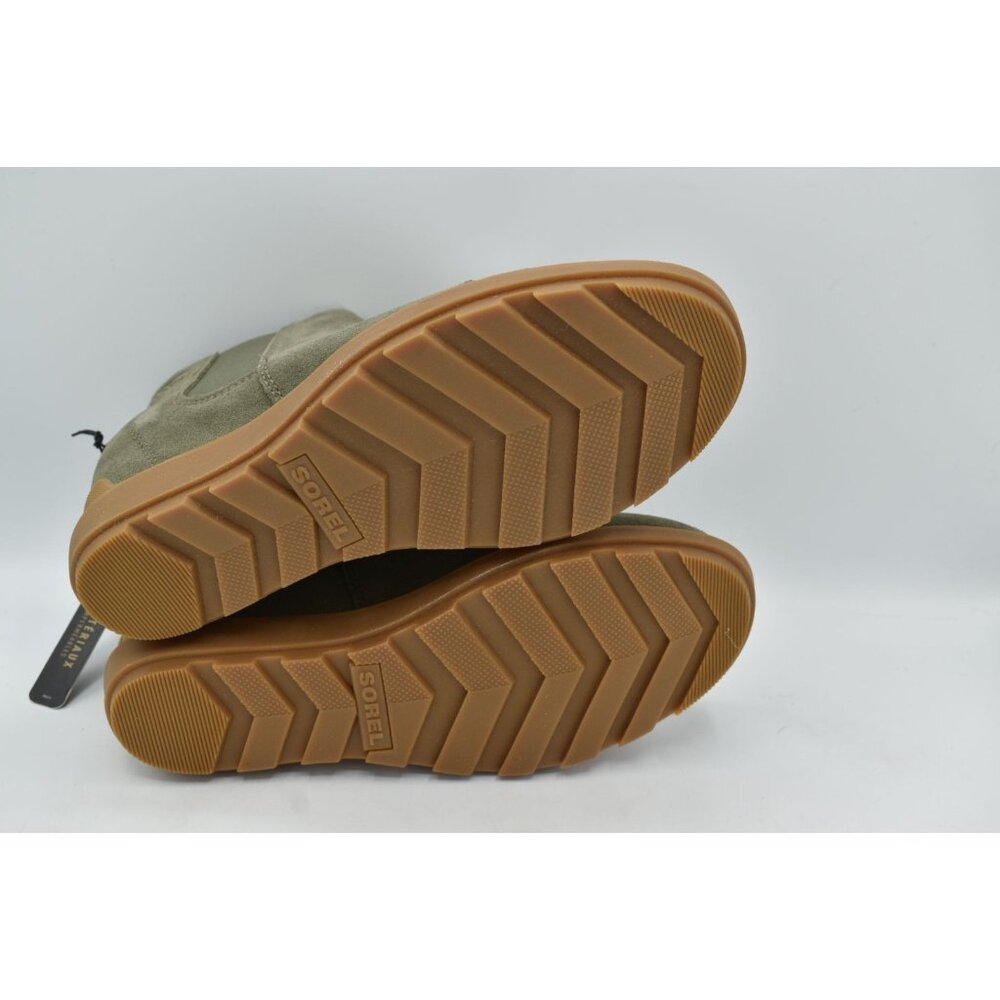 Sorel Womens Size 7.5 Evie II Chelsea Waterproof Stone Green Booties Boots Shoes - Picture 10 of 13